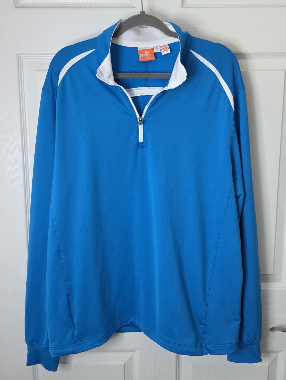 Puma Sport Lifestyle Golf Mid-layer Quarter-Zip Mens Pullover XL